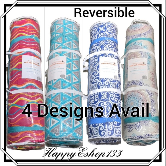 novafoam Home Other - novafoam Roll-Out Memory Foam Lounger, Reversible